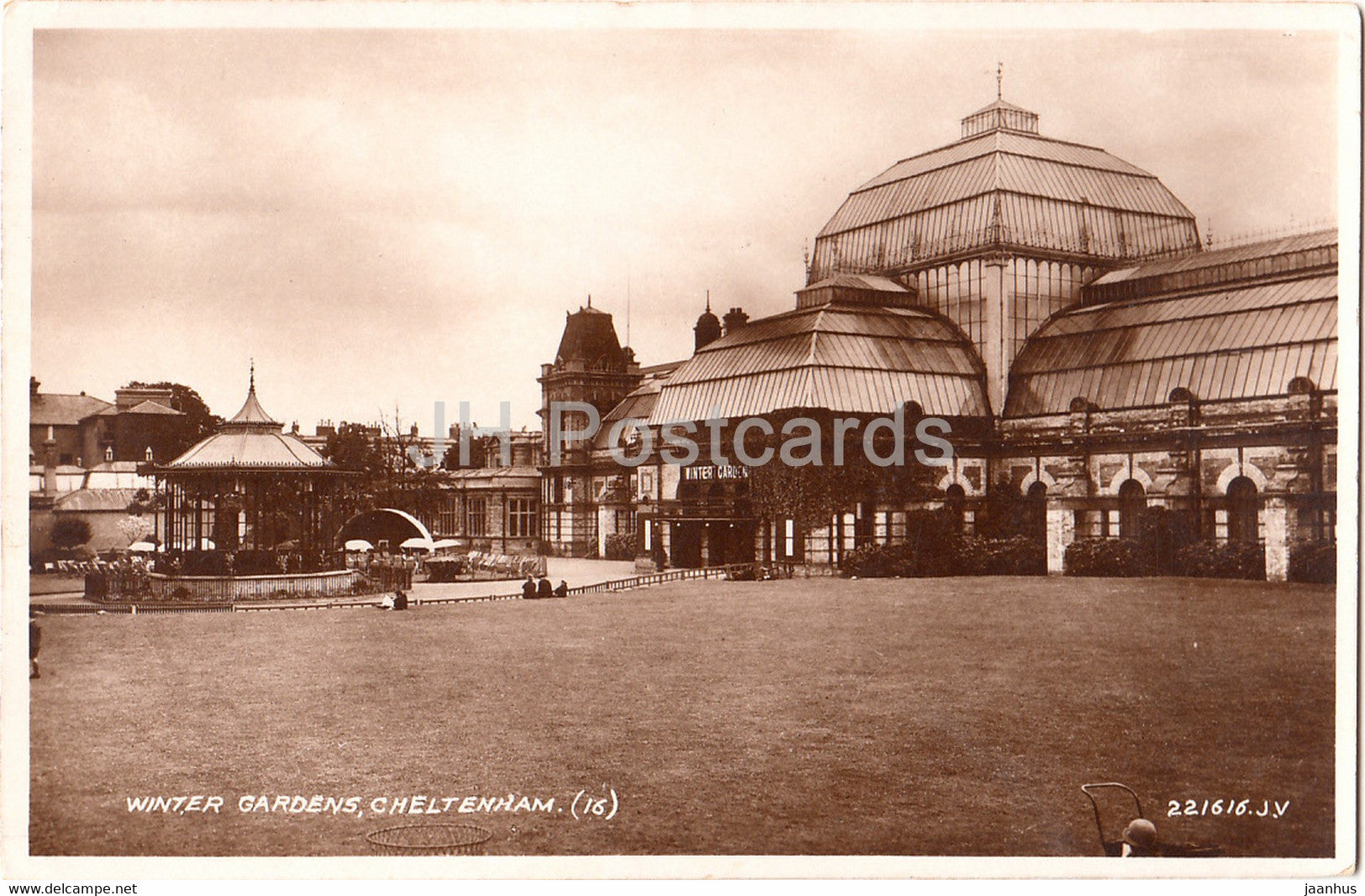 Cheltenham - Winter Gardens - 16 - old postcard - 1934 - England - United Kingdom - used - JH Postcards