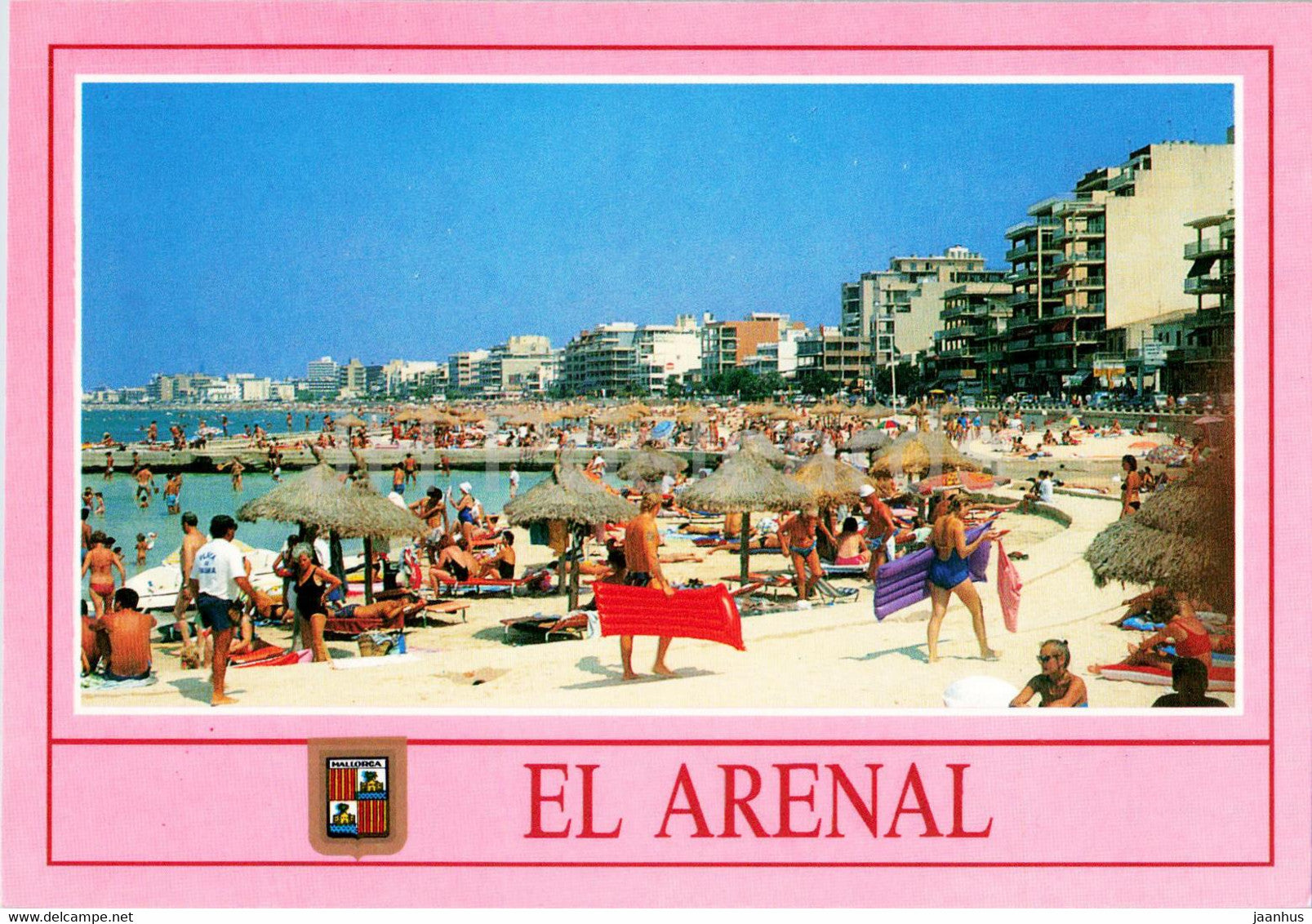 Mallorca - El Arenal - beach - 3601 - Spain - unused - JH Postcards