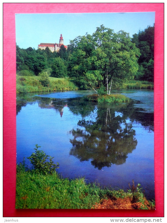 Castle restyled as chateau - Lemberk - Czech Castles - Czech Republik , Czechoslovakia - unused - JH Postcards