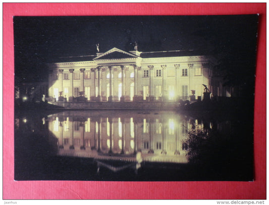 Palace Baths , facade - Warszawa - Warsaw - Poland - unused - JH Postcards