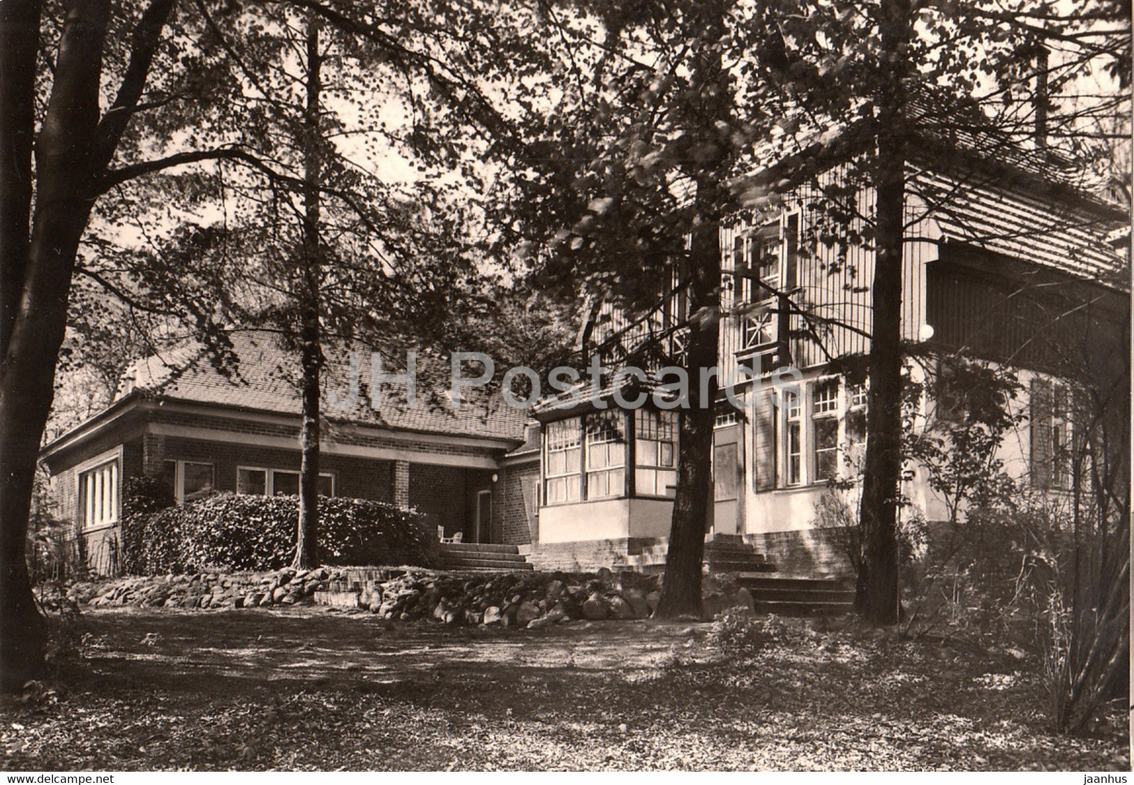 Hiddensee - Haus Seedorn - Gerhart Hauptmann Gedachtnisstatte - memorial - writer - DDR Germany - unused - JH Postcards