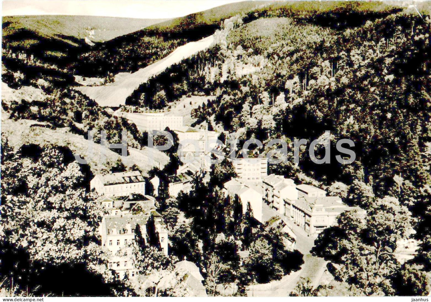 Jachymov - Celkovy pohled - general view - 1962 - Czech Repubic - Czechoslovakia - used - JH Postcards