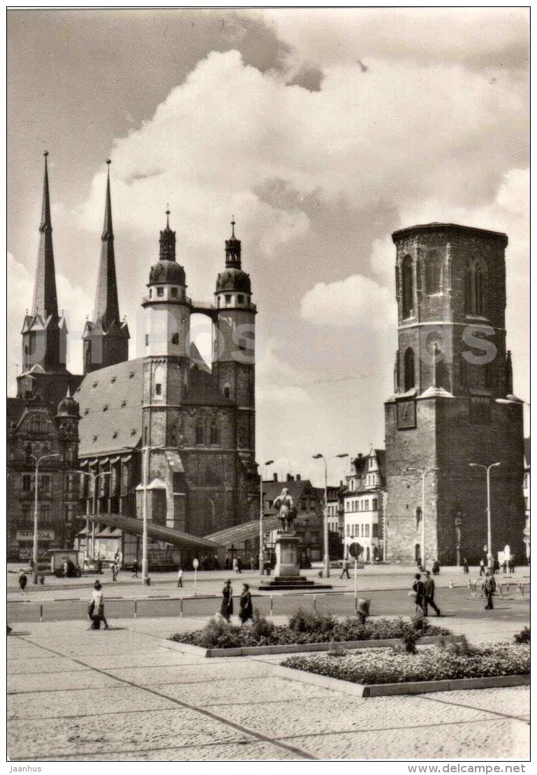 Marktplatz - Market Square - Halle - Saale - Germany - unused - JH Postcards