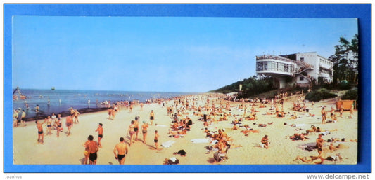 Riga Seashore , Beach - Riga - 1967 - Latvia USSR - unused - JH Postcards