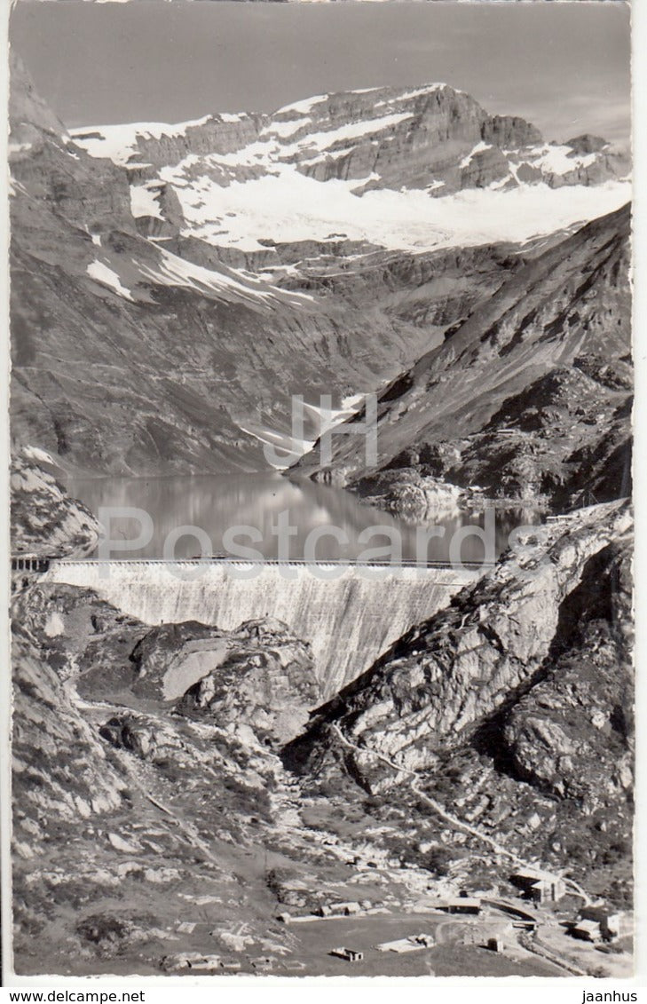 Barrage et Lac de Barberine - Le Ruan - le Plateau d'Emosson - 17101 - Switzerland - 1958 - used - JH Postcards