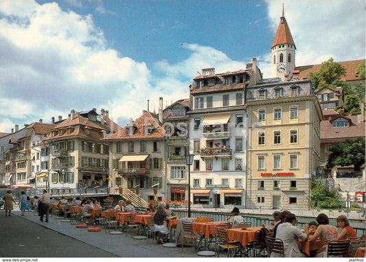 Thun - Malerische Altstadpartie - old town -1981 - Switzerland - used - JH Postcards