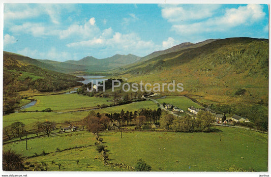 Capel Curig and Snowdon - PT24527 - 1970 - United Kingdom - Wales - used - JH Postcards