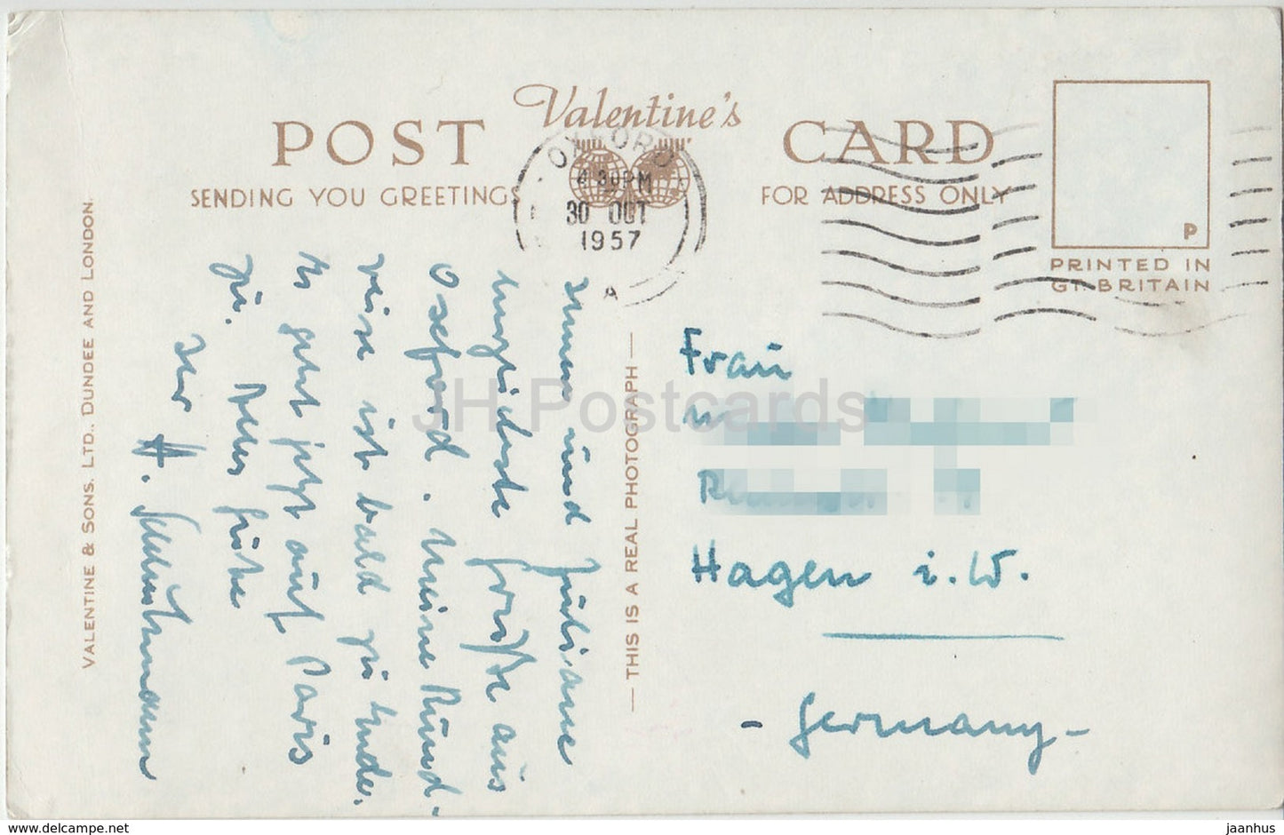 Oxford - New College - H.3060 - 1957 - Royaume-Uni - Angleterre - occasion