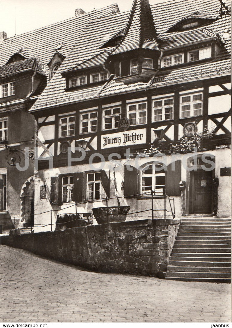 Meissen - Weinrestaurant Vincenz Richter - Historische Gaststatten - Historical Restaurants - DDR Germany - unused - JH Postcards