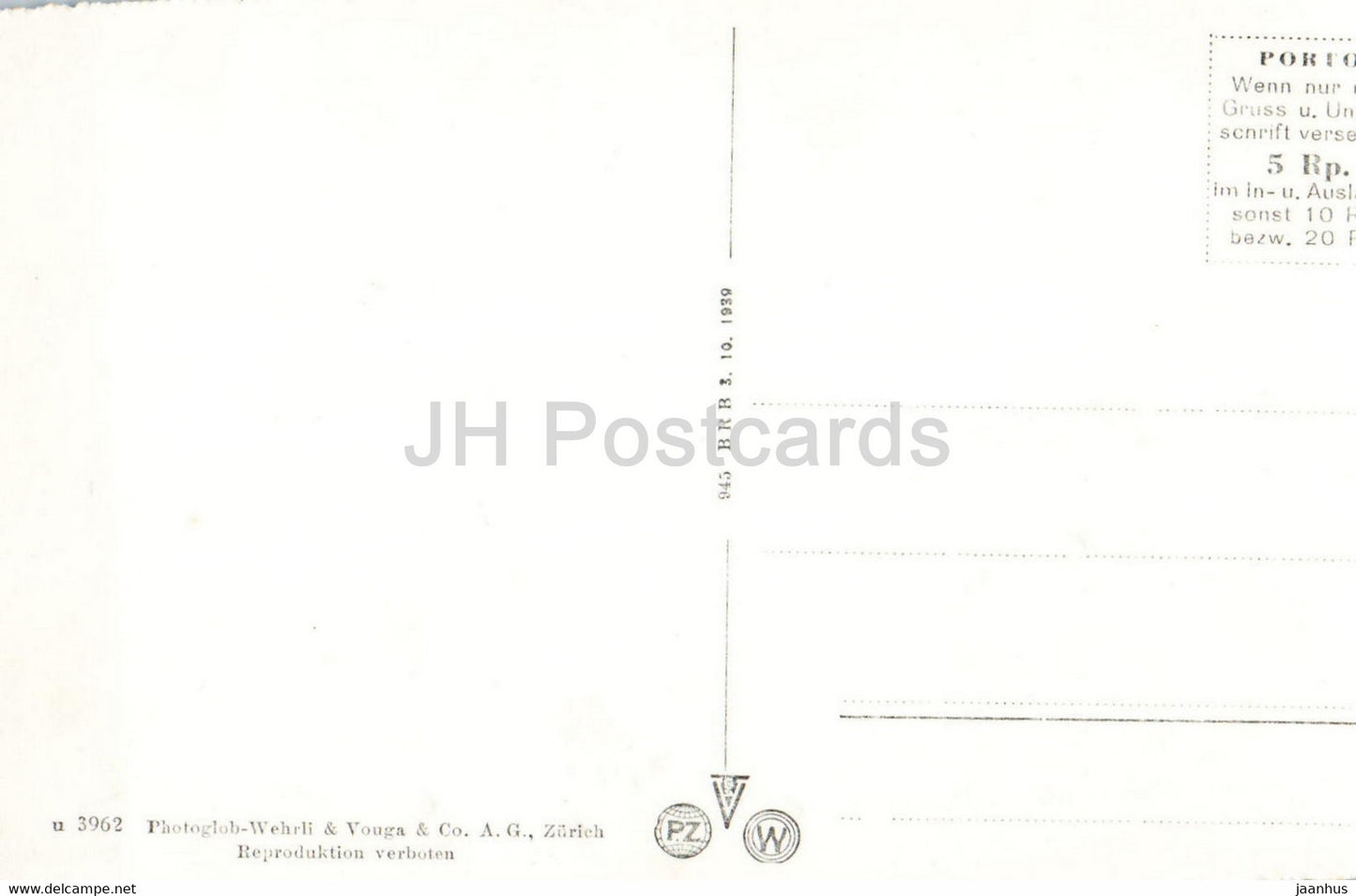 Rigi Staffel und Kulm - Sonnenaufgang - 3962 - alte Postkarte - Schweiz - unbenutzt