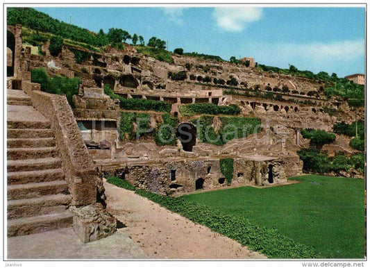 Terme Romane - The Romans Hot Baths - Baia - Napoli - Campania - 50 - Italia - Italy - unused - JH Postcards