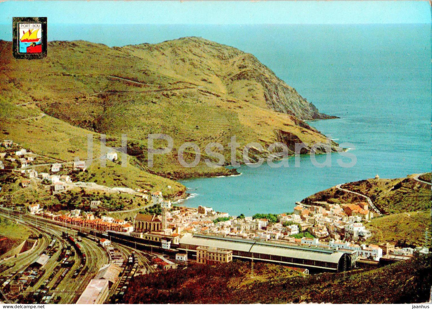 Port Bou - Vista general - General view - 1543 - Spain - used - JH Postcards