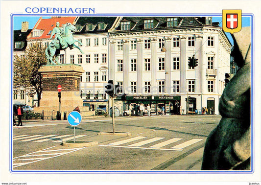 Copenhagen - Hojbro Plads - 306 - Denmark - unused - JH Postcards