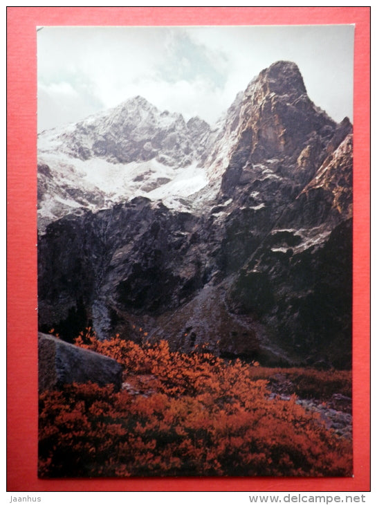 Autumn in Zeleneho Plesa - The High Tatras - Slovakia - Czechoslovakia - unused - JH Postcards