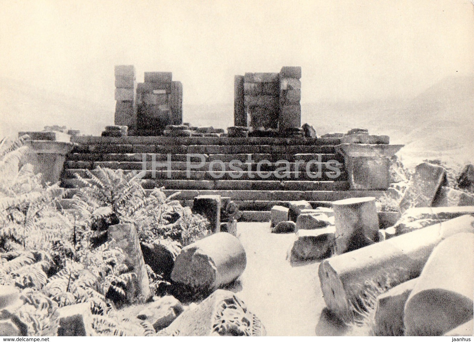 Garni Temple Ruins - Architecture in Armenia - 1966 - Armenia USSR - unused - JH Postcards