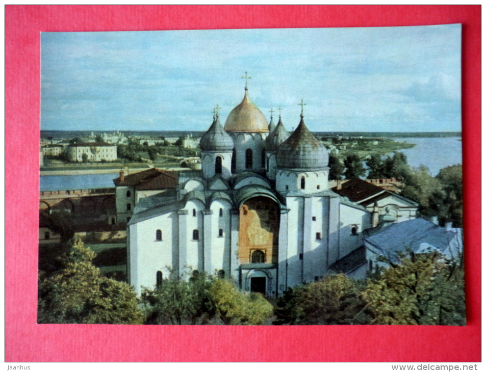 St. Sophia Cathedral - Novgorod - 1965 - USSR Russia - unused - JH Postcards