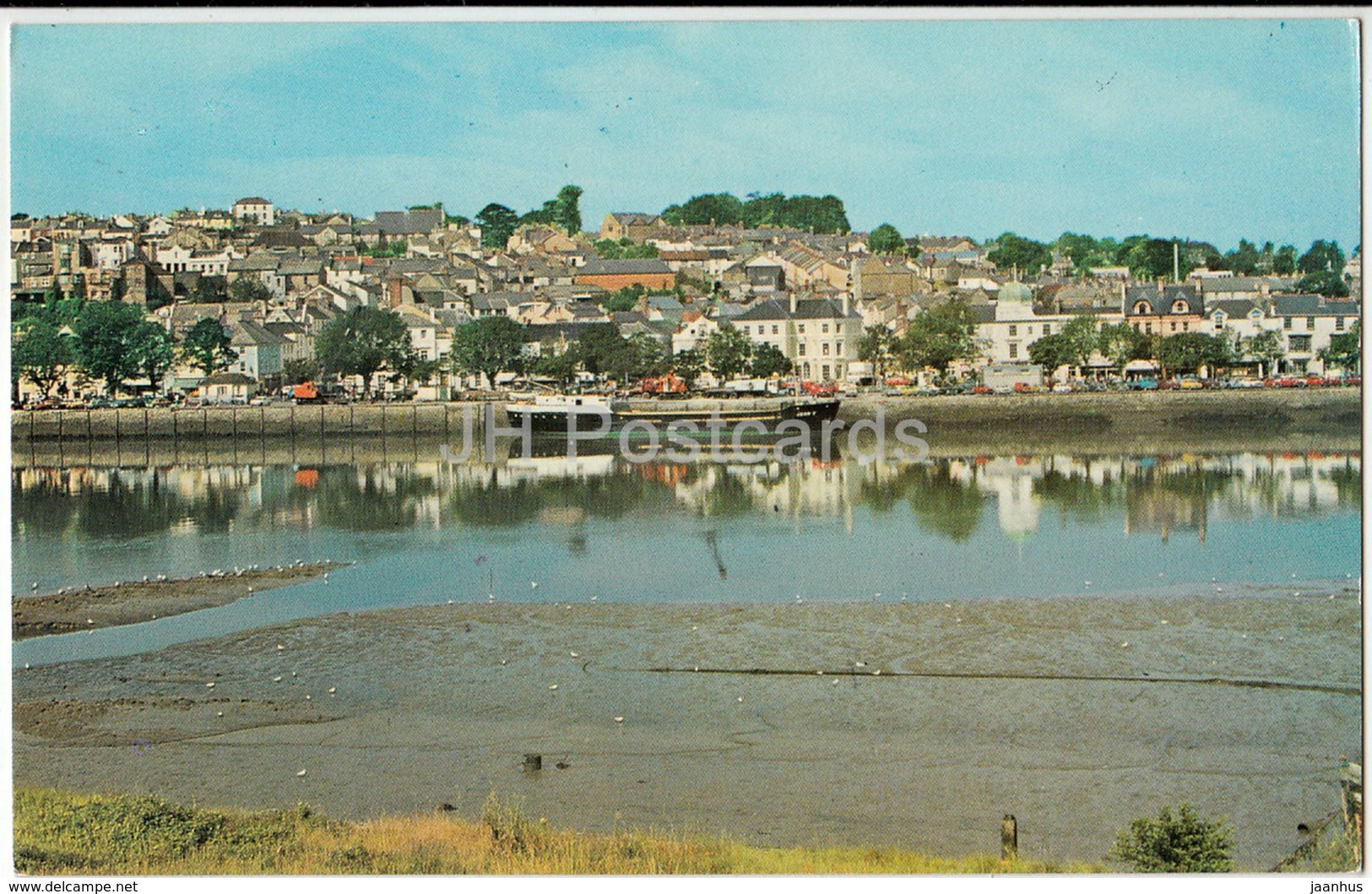 Bideford - The Harbour - PLX1156 - 1985 - United Kingdom - England - used - JH Postcards