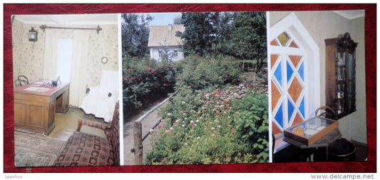 Anton Chekhov museum in Melikhovo - outbuilding - 1984 - Russia - USSR - unused - JH Postcards