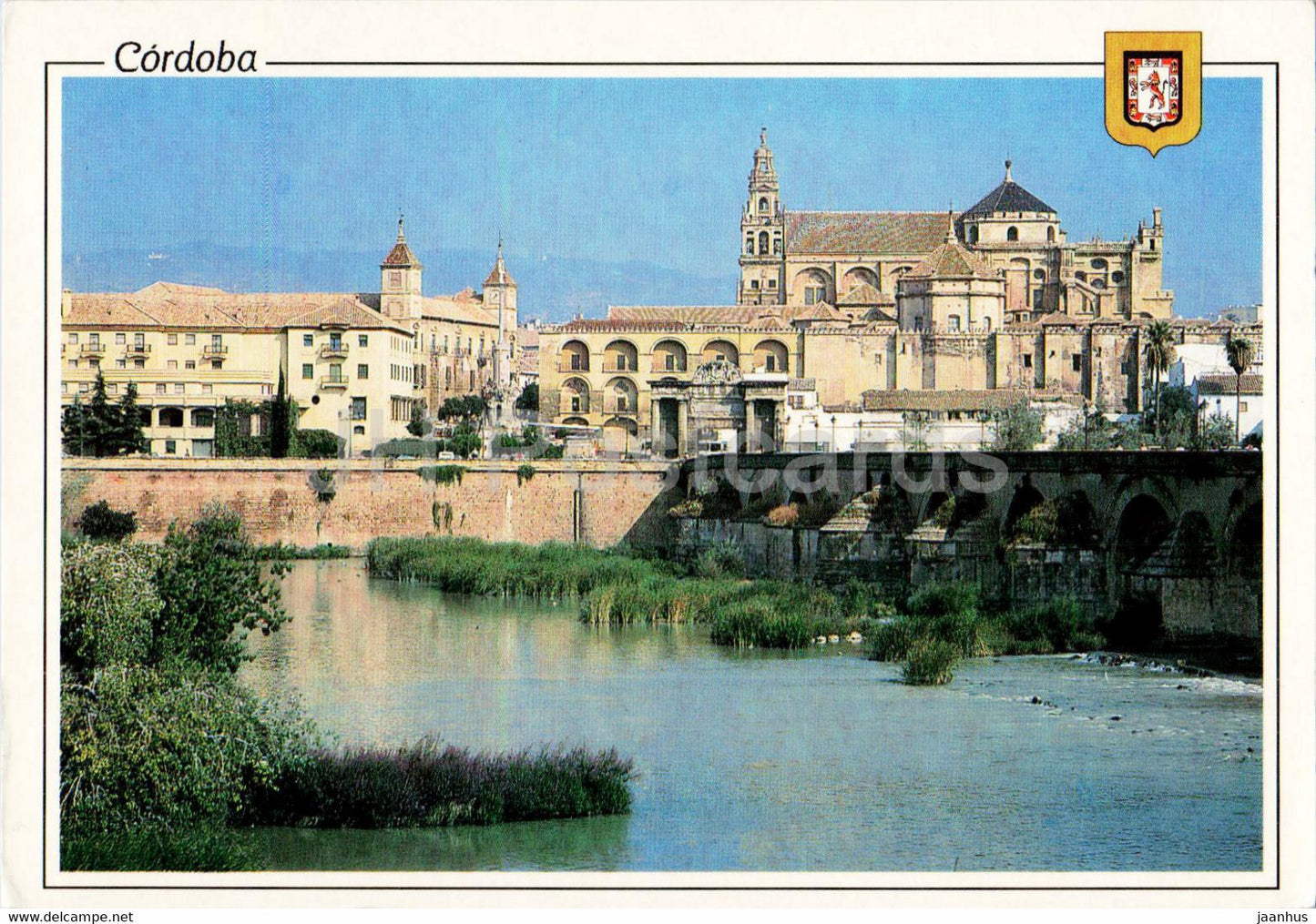 Cordoba - Puente Romano y Mezquita - Roman bridge and Mosque - 1999 - Spain - used - JH Postcards