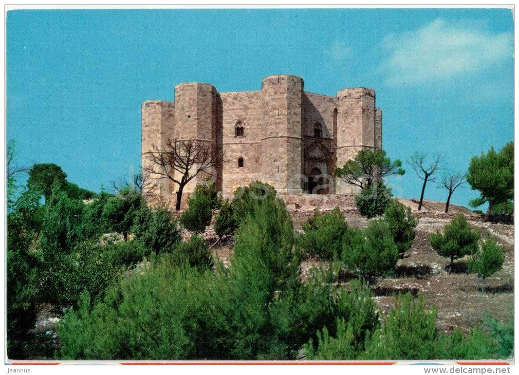 Castel del Monte - castle of the mount - Andria - Puglia - 41 - Italia - Italy - unused - JH Postcards