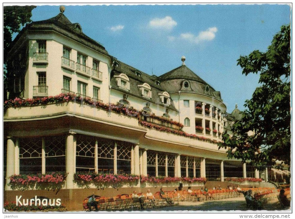 Bad Kreuznach , Kurhaus - Germany - 1974 gelaufen - JH Postcards