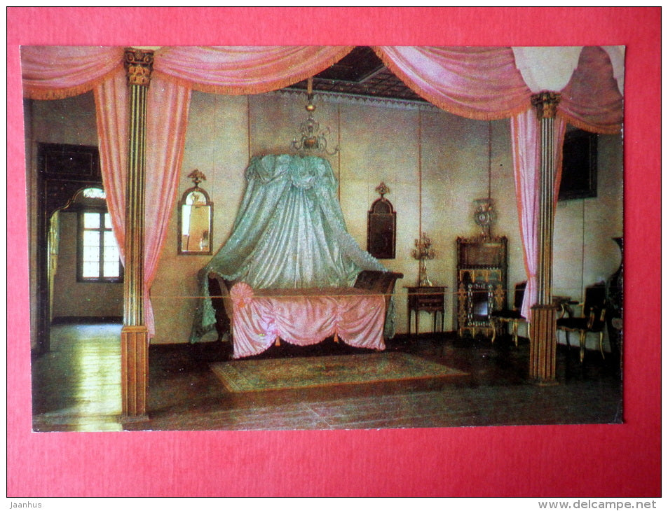 Room of Catherine II in former Khan`s Palace - Bakhchysarai Museum - Crimea - 1979 - Ukraine USSR - unused - JH Postcards