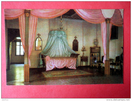 Room of Catherine II in former Khan`s Palace - Bakhchysarai Museum - Crimea - 1979 - Ukraine USSR - unused - JH Postcards