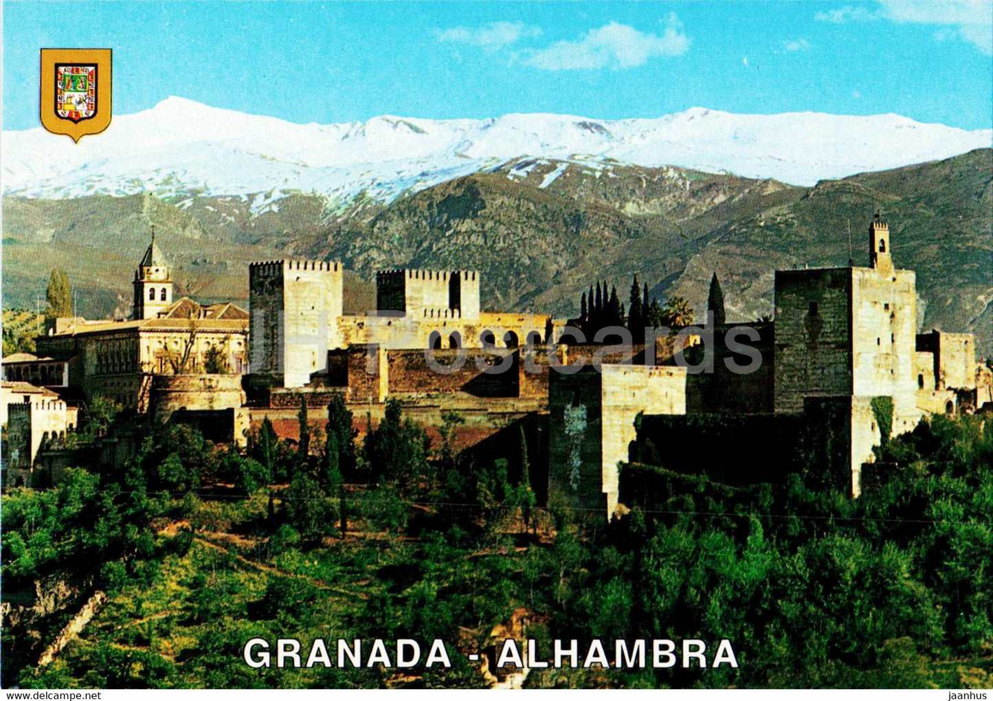 Granada - Alhambra - Torre de la Vela - tower - 137 - Spain - unused - JH Postcards