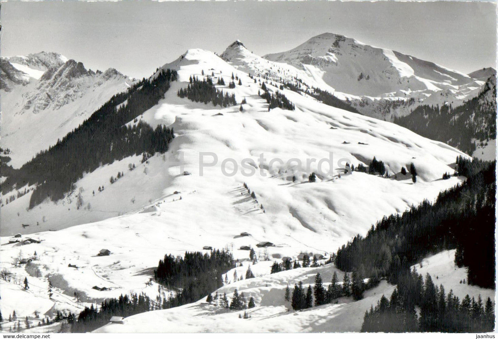 Schwenden - Diemtigtal - Rauflihornabfahrt - 7300 - Switzerland - used - JH Postcards