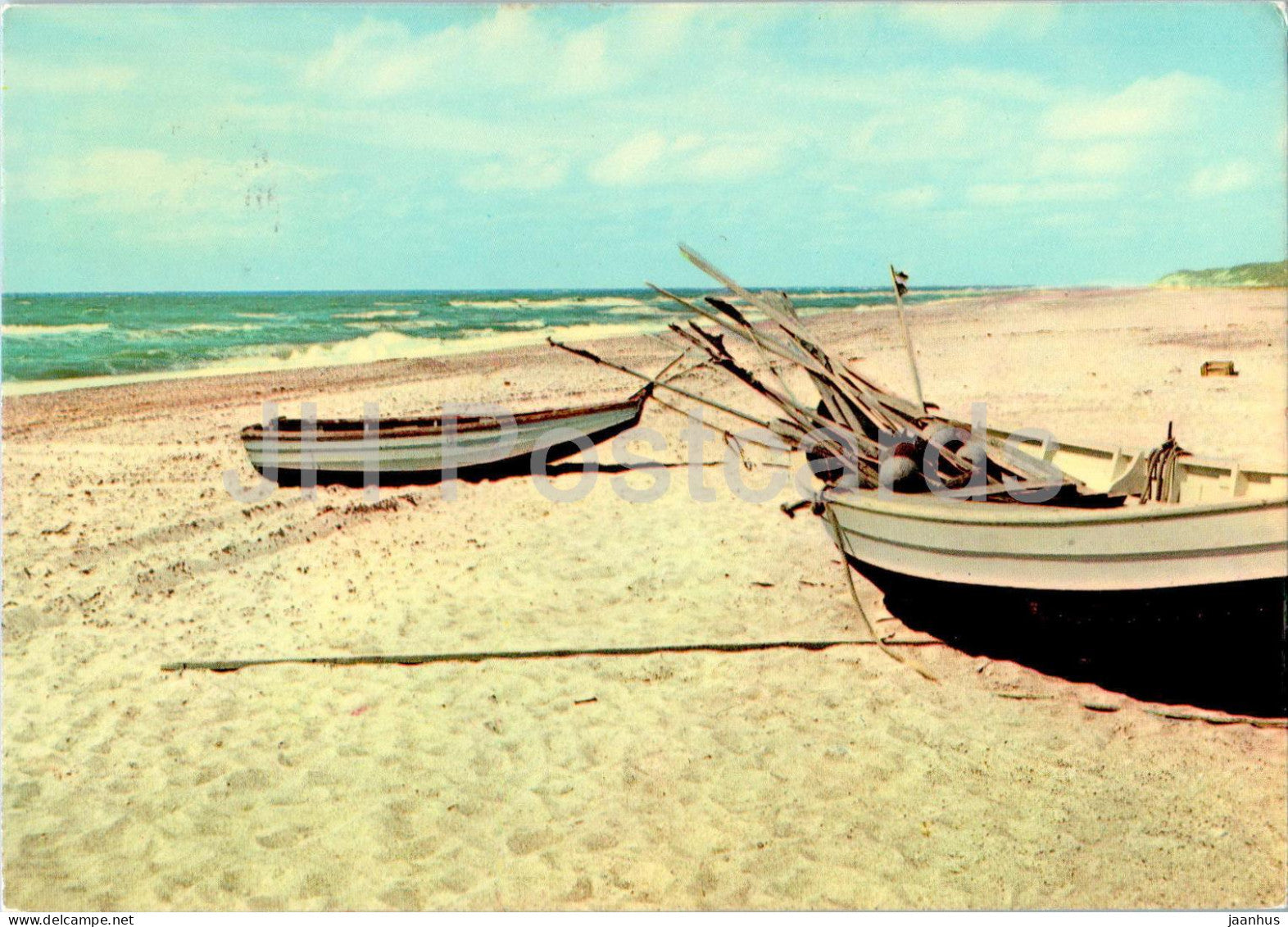 Vesterhavet - North Sea - boat - 149 - 1977 - Denmark - used - JH Postcards