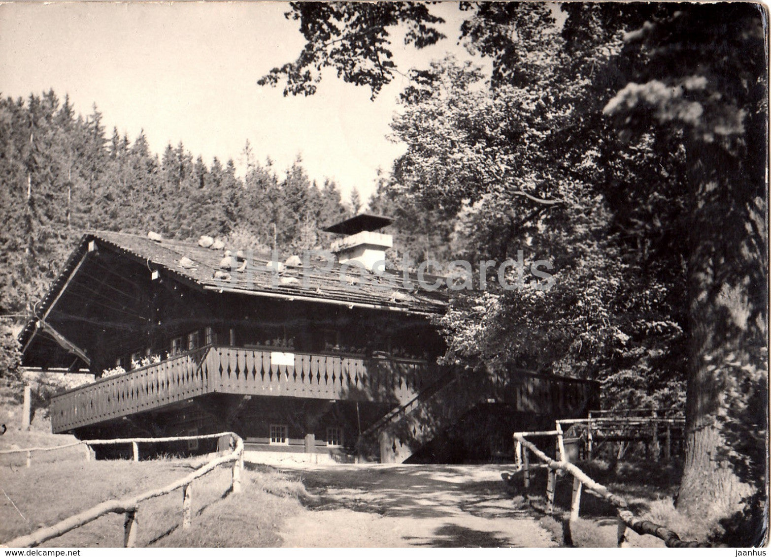 Rudawy Janowickie - hostel Szwajcarka - 1960 - Poland - used - JH Postcards