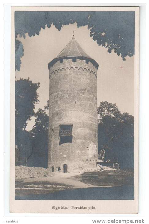 Sigulda - Turaida Castle 1 - Latvia - old photo card - unused - JH Postcards