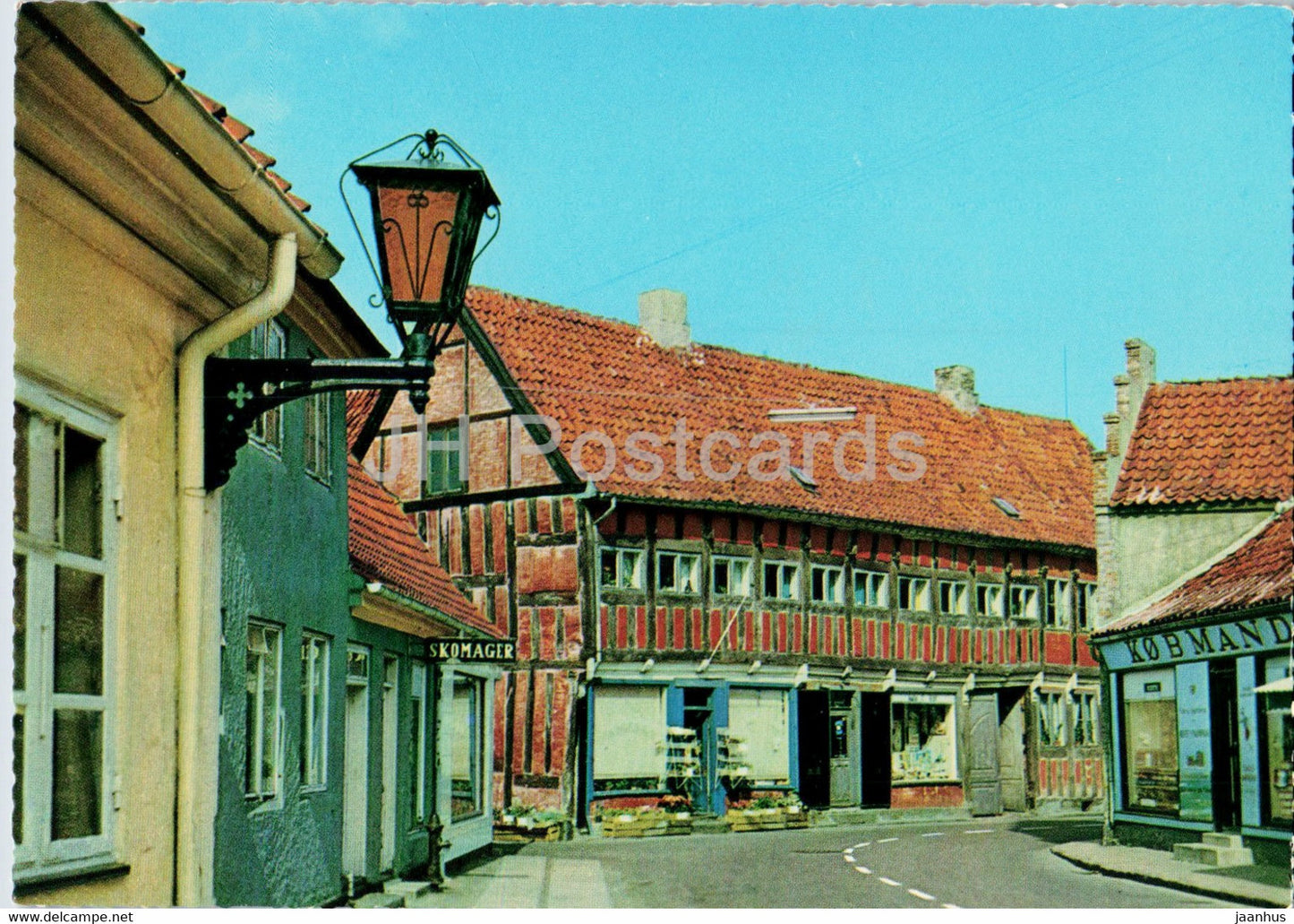 Korsor - Algade - Denmark - unused - JH Postcards