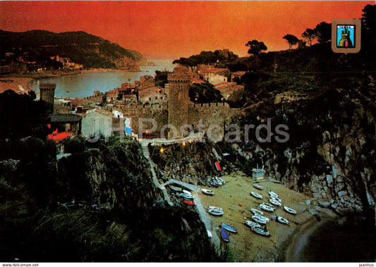 Costa Brava - Tossa - Vila Vella - 62 - Spain - unused - JH Postcards