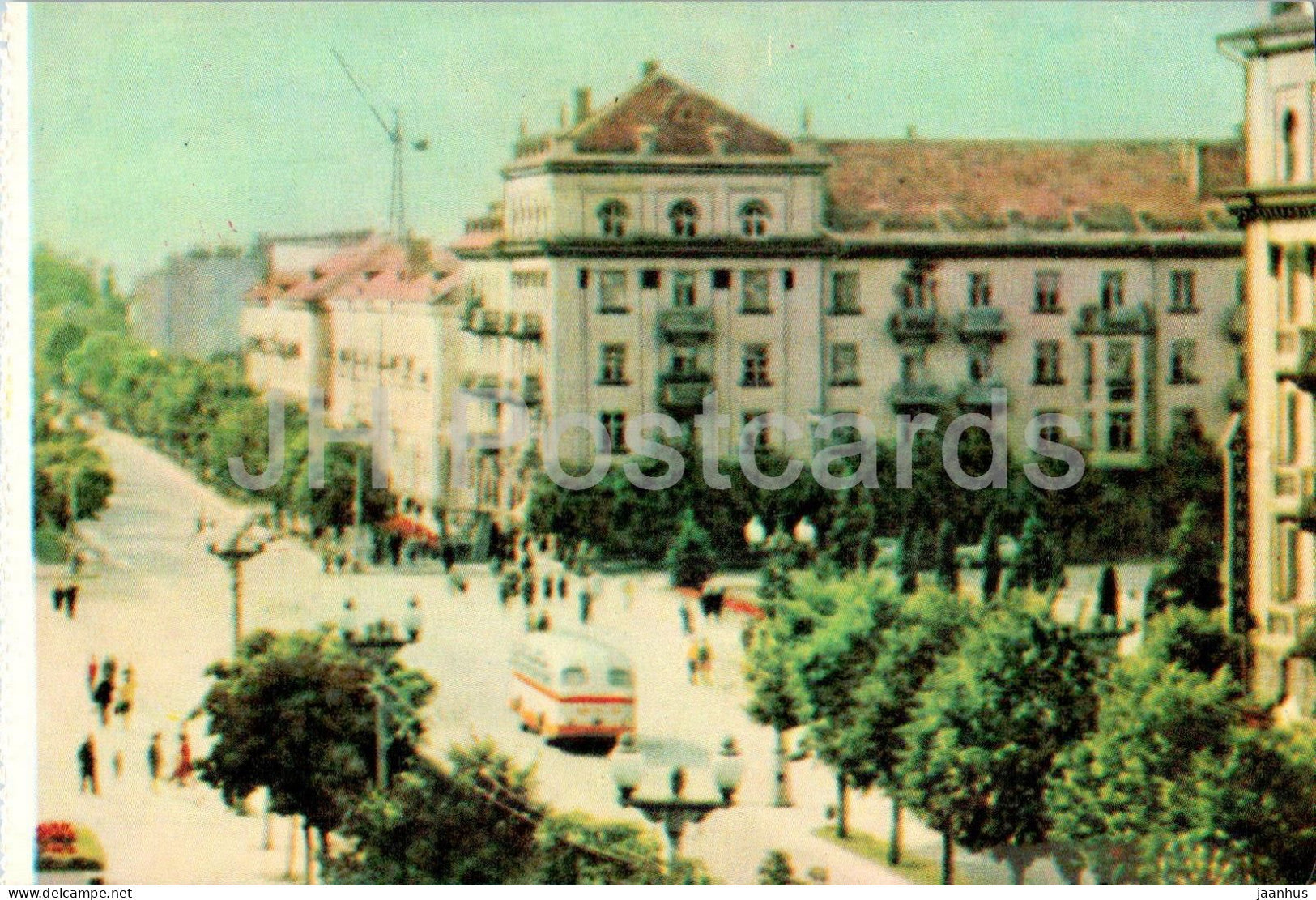 Lutsk - Lenin avenue - 1967 - Ukraine USSR – unused – JH Postcards