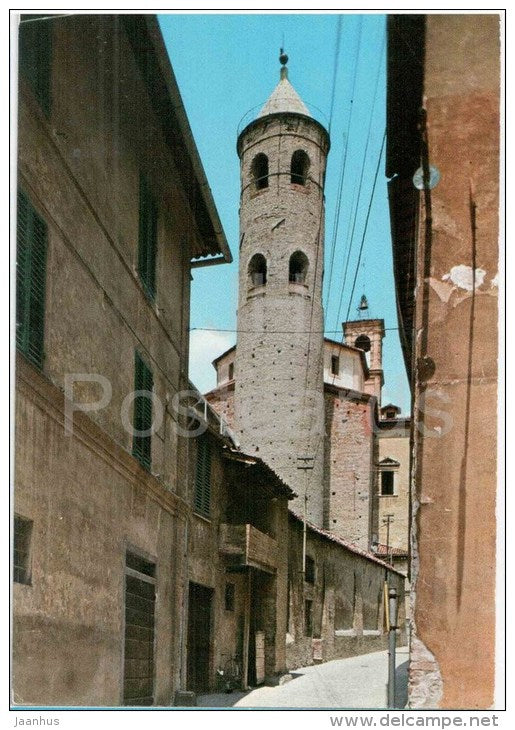 Campanile del Duomo - Belfry of the Cathedral - Perugia - Umbria - 25577 - Italy - Italia - used - JH Postcards