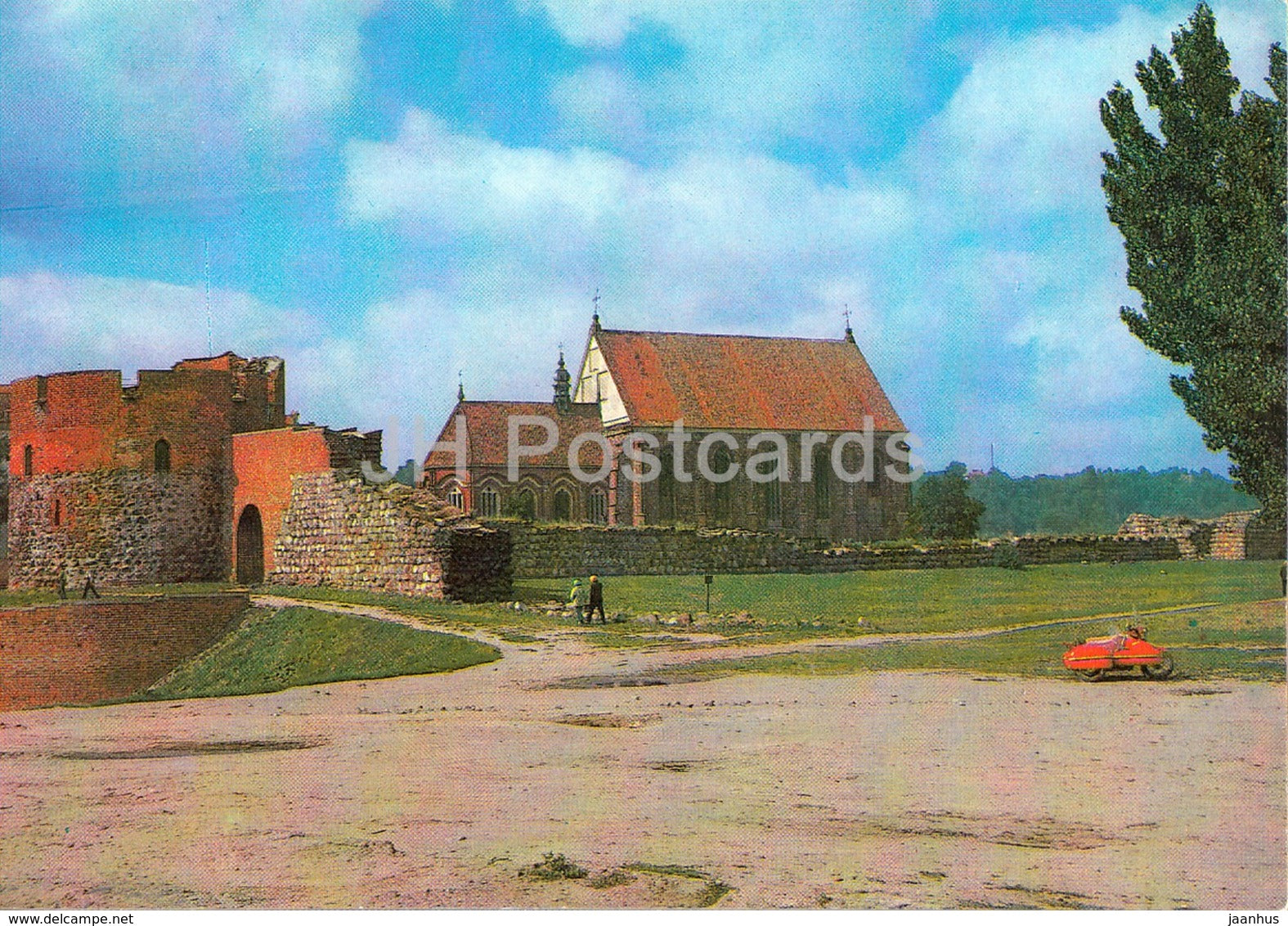 Kaunas Castle - postal stationery - 1981 - Lithuania USSR - unused - JH Postcards