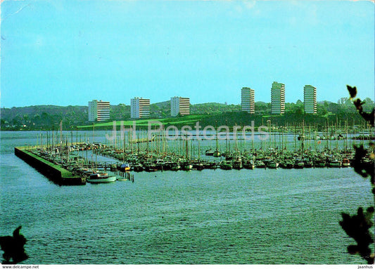 Kolding - The Yachting Harbour - 1986 - Denmark - used - JH Postcards