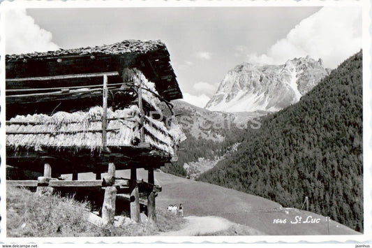 St Luc - 1646 - old postcard - Switzerland - unused - JH Postcards