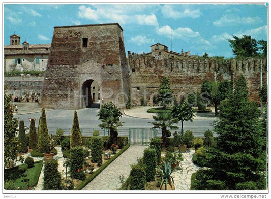 Porta S. Maria Maggiore - gate - Citta di Castello - Perugia - Umbria - 55 - Italy - Italia - unused - JH Postcards