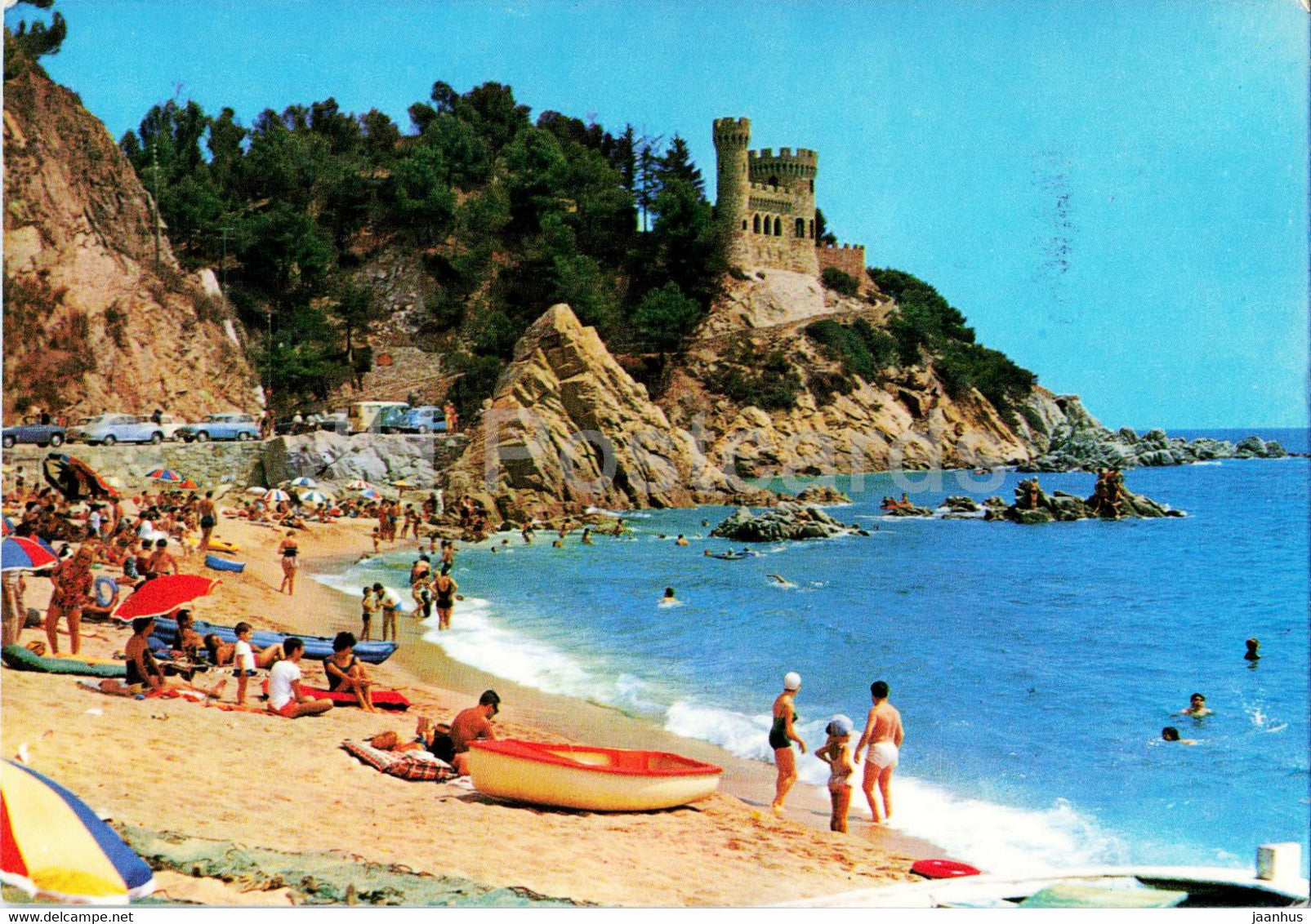 Costa Brava - Lloret de Mar - La Playa - beach - 1629 - Spain - used - JH Postcards