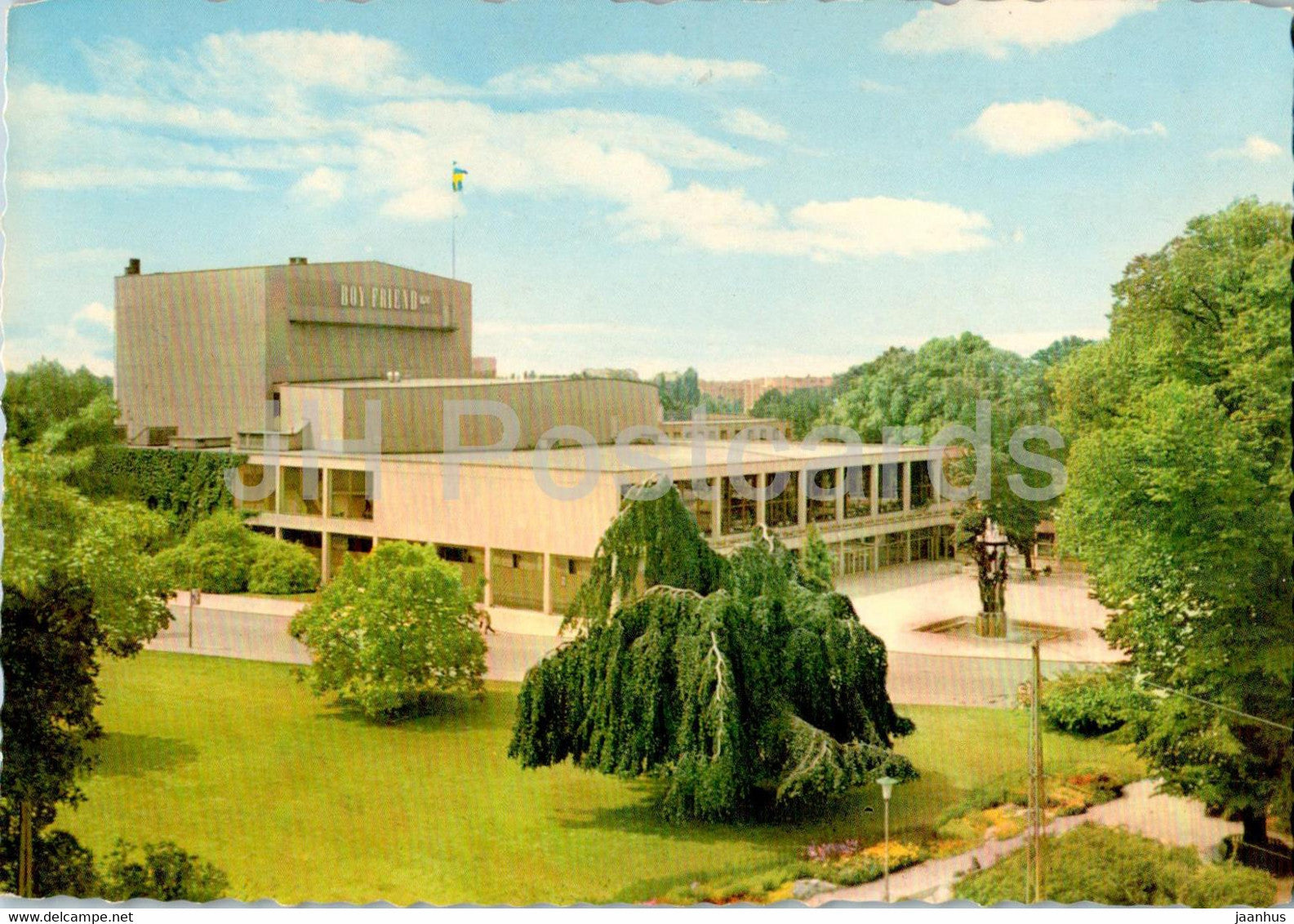 Malmo - Stadsteatern - The Town Theatre - 243 - Sweden - used - JH Postcards