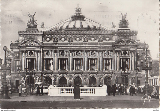 Paris et ses Merveilles - Theatre de l'Opera - old postcard - 1947 - France - used - JH Postcards