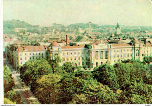 Lviv - General View - 1967 - Ukraine USSR – unused – JH Postcards