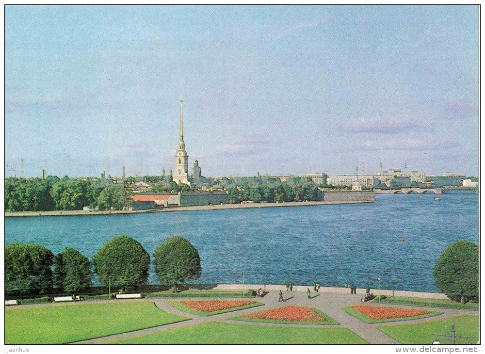 Peter and Paul Fortress - postal stationery - Leningrad - St. Petersburg - 1985 - Russia USSR - unused - JH Postcards