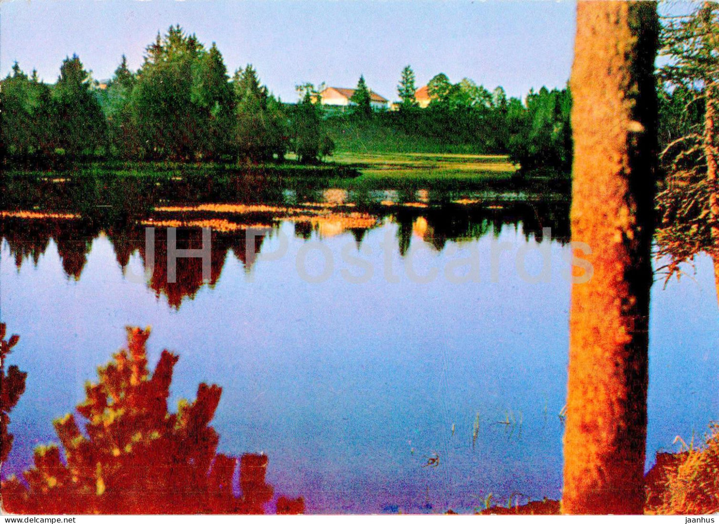 Etang de la Gruere - Franches Montagnes - Switzerland - used - JH Postcards