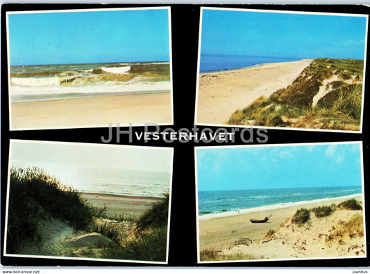 Vesterhavet - North Sea - multiview - 1982 - Denmark - used - JH Postcards