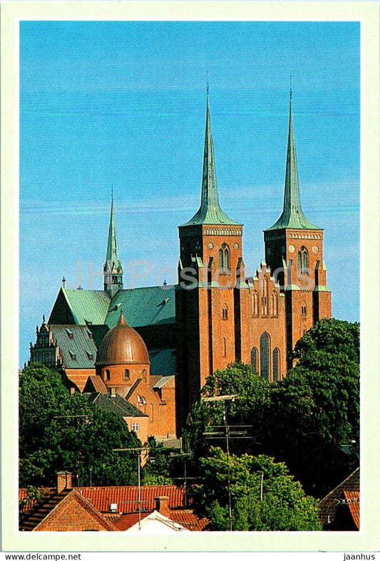 Roskilde Domkirke - Roskilde cathedral - RO 33 - 1997 - Denmark - used - JH Postcards