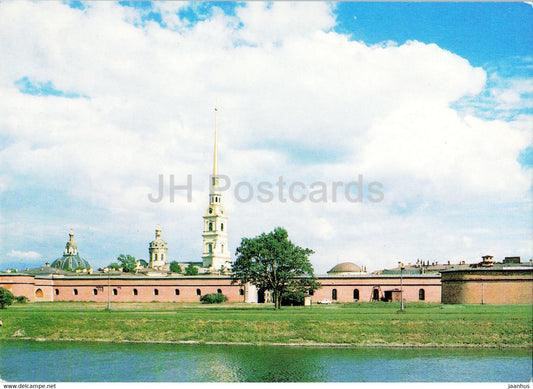 Leningrad - St Petersburg - Peter and Paul Fortress - postal stationery - 1986 - Russia USSR - unused - JH Postcards