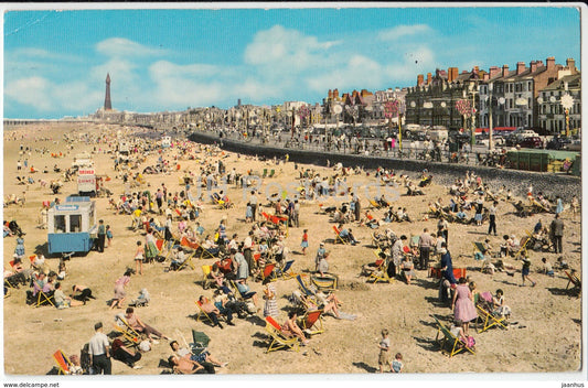 Blackpool - Britain's Finest Golden Beach - 1972 - United Kingdom - England - used - JH Postcards